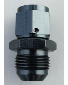 Fragola -6AN Nut x -4AN Male Swivel Reducer - Black - 497206-BL