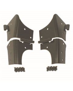 Rugged Ridge 97-06 Jeep Wrangler TJ Black Windshield Hinges - 11209.02