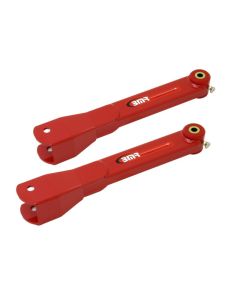 BMR 10-15 5th Gen Camaro Non-Adj. Rear Trailing Arms (Polyurethane) - Red - TCA026R
