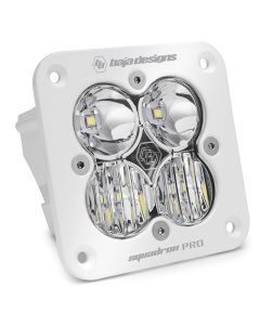 Baja Designs Squadron Pro Flush Mount White Driving/Combo Pattern LED Light Pod - Clear - 491003WT