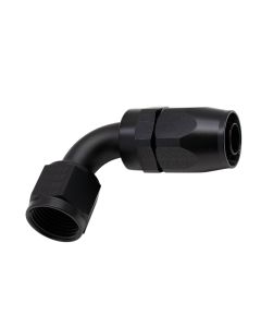 DeatschWerks 10AN Female Swivel 90-Degree Hose End CPE - Anodized Matte Black - 6-02-0811-B