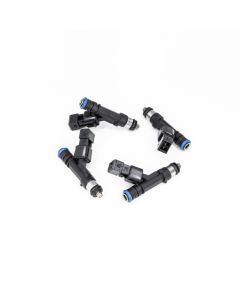 DeatschWerks 85-98 Volvo 240/740/940 Red Block 650cc Injectors - Set  of 4 - 18U-09-0650-4