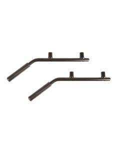 Rugged Ridge Steel Grab Handles Rear Pair Black 07-18 Jeep Wrangler JK /JKU - 13505.42
