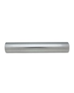 Vibrant .75in O.D. Universal Aluminum Tubing (18in Long Straight Pipe) - Polished - 2116