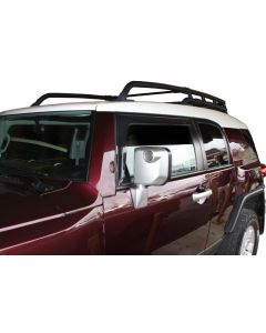 AVS 07-14 Toyota FJ Cruiser Ventvisor Outside Mount Window Deflectors 2pc - Smoke - 92735