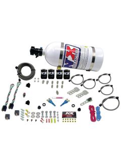 Nitrous Express Ford EFI Dual Stage Nitrous Kit (50-150HP x 2) w/10lb Bottle - 20124-10