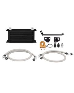 Mishimoto 15 Ford Mustang EcoBoost Thermostatic Oil Cooler Kit - Black - MMOC-MUS4-15TBK