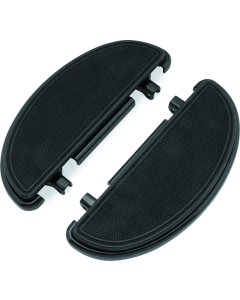 Bikers Choice 82-20 FLH FLT 86-17 FLST Black Half-Moon Floorboard Kit - 480623