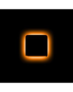 ORACLE Lighting Universal Illuminated LED Letter Badges - Matte Blk Surface Finish - I - 3141-I-005