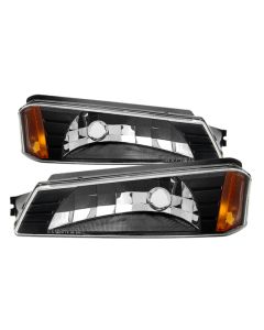 xTune Chevy Avalanche 1500 2002 OEM Bumper -Black CBL-JH-CAVA02-AM-BK - 9029493