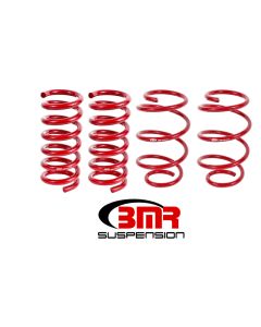 BMR 15-17 S550 Mustang Performance Version Lowering Springs (Set Of 4) - Red - SP080R
