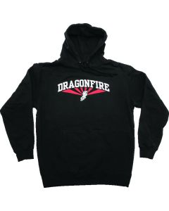 DragonFire Racing Dfr Az Hoodie Blk/Rd 3Xl - 523128