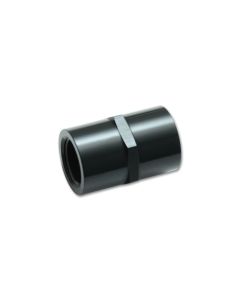 Vibrant 1/8in NPT Female Pipe Coupler Fitting - Aluminum - 10380