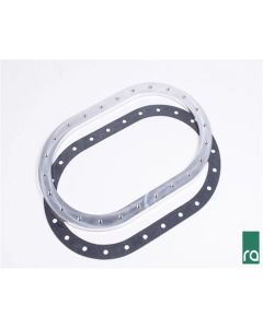 Radium Engineering Fuel Cell Weld Flange 24-Bolt Aluminum - 20-0278