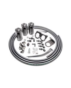 Radium Engineering Triple Catch Can Kit Nissan R35 GT-R Fluid Lock - 20-0566-FL