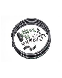 Radium Engineering Late Nissan Fuel Hanger Plumbing Kit Microglass Filter - 20-0702-05
