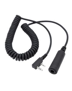 Rugged Radios OFFROAD Headset / Helmet Coil Cord Cable for Rugged Radios and Kenwood Radios - CC-5R-OFF