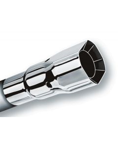 Borla Universal Polished Tip Single Square Intercooled (inlet 2 1/4in. Outlet 2 1/2 x 2 3/4in) *NO R - 20112