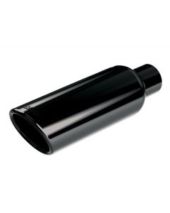 Borla 12-14 Jeep Wrangler Tip Kit V6 4WD Black Chrome Tip Rear 4inx14inx2.78in ID - 20162