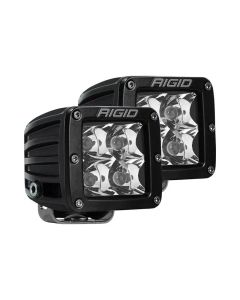 RIGID Industries Spot Surface Mount Amber Pair D-Series Pro- RIGI-202223