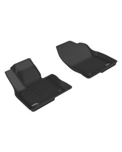 3D MAXpider 2016-2019 Mazda CX-9 Kagu 1st Row Floormat - Black - L1MZ05711509