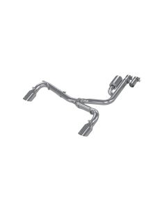 MBRP Aluminized Steel Dual Split Rear 2.5" Resonator-Back Ford Bronco 2021-2022 - S5207AL