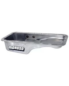 Moroso Ford 352-428 FE Stock (w/Front Sump) Wet Sump 5qt 5in Steel Oil Pan - 20606