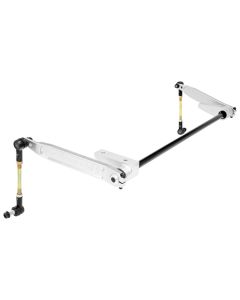 RockJock JK Antirock Sway Bar Kit Front Billet Aluminum Arms - RJ-236101-101