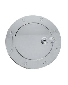 Rugged Ridge 07-18 Jeep Wrangler JK Stainless Steel Locking Gas Cap Door - 11134.03