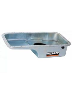Moroso Acura/Honda 1.6L B16A3 Stock (w/Oil Drainbacks) Wet Sump 4qt 6in Steel Oil Pan - 20911