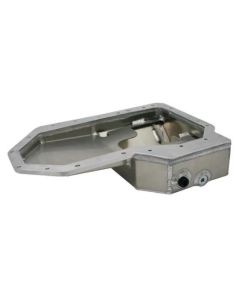 Moroso Mitsubishi Evo 10 (w/Factory AC) Road Race Baffled Extra Capacity Aluminum Oil Pan - 20969