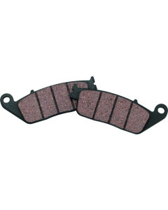 Twin Power 14-22 Indian 08-17 Victory Organic Brake Pads Replaces With Nissin Calipers Rear - 596971