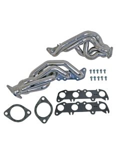BBK 11-14 Mustang GT Shorty Tuned Length Exhaust Headers - 1-5/8 Silver Ceramic - 16320