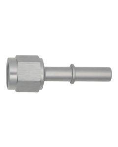 DeatschWerks 6AN Female Flare Swivel to 5/16in Male EFI Quick Disconnect - Anodized DW Titanium - 6-02-0130