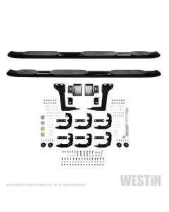 Westin 19-22 RAM 1500 CC 5ft7in. Bed (Excl. Classic) PRO TRAXX 5 W2W Oval Nerf Step Bars - Black - 21-534705