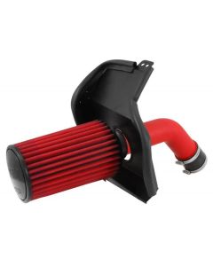 AEM 15-17 Subaru WRX STi 2.5L H4 - Cold Air Intake System - Wrinkle Red - 21-735WR