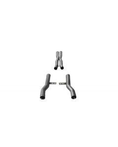 CORSA Performance 2.75 X-Pipe Resonator Delete Kit Dodge Charger R/T | SRT 2015-2019- CORS-21023