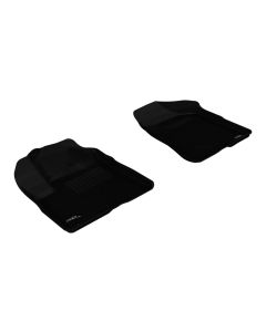 3D MAXpider 2011-2013 Kia Sorento 7-Seats Kagu 1st Row Floormat - Black - L1KA00911509