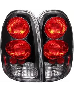 ANZO 1996-2000 Chrysler Voyager Taillights Black - 211039