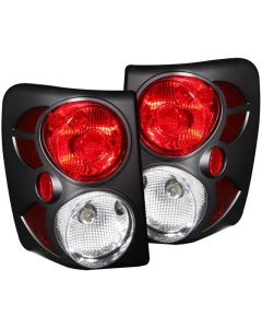 ANZO 1999-2003 Jeep Grand Cherokee Taillights Black - 211105
