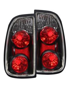 ANZO 2000-2006 Toyota Tundra Taillights Black (Regular & Access Cab Models Only) - 211126