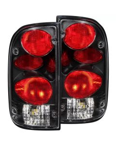 ANZO 1995-2000 Toyota Tacoma Taillights Black - 211129