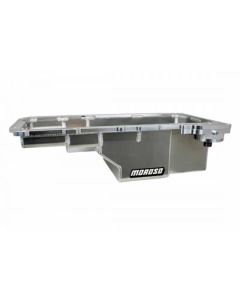 Moroso GM LS/93-02 F Body (w/Spin-On Oil Filter Adapter) Drag Race Wet Sump 6qt 6in Aluminum Oil Pan - 21149