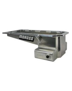 Moroso Hemi Gen 3 5.7/6.1/6.4L (w/Front Sump K-Members) Road Race Wet Sump 11qt 7-3/5in Alum Oil Pan - 21161