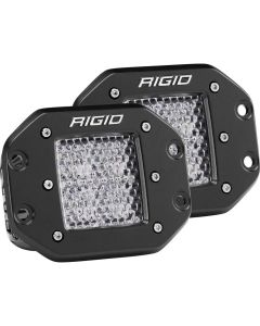 Rigid Industries Dually - Flush Mount - 60 Deg. Lens - Set of 2 - 212513
