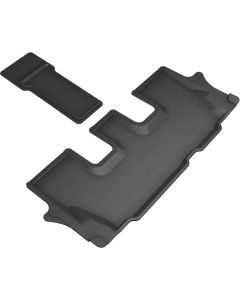 3D MAXpider 2020 Kia Telluride Kagu 3rd Row Floormats - Black - L1KA05131509