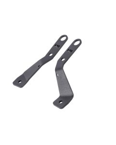 LP Aventure 2019 Toyota RAV4 Hood Light Brackets - Powder Coated (Pair) - FLP-RAV4-19-HBL+OPC