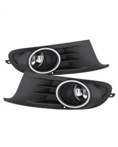 Spyder Volkswagen Golf TDI TSI OEM Style Fog Lights w/Switch Clear FL-VG2010-C - 5076182