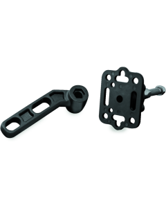 Kuryakyn Standard Accessory Perch Mount Black - 1672