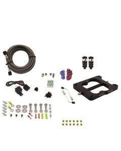 Nitrous Express Q-Jet/Holley Spread Bore Hitman Nitrous Kit (100-200HP) w/o Bottle - 40080-00
